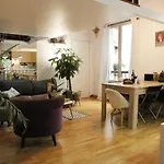 Superb Duplex Design And Cosy Near Marais